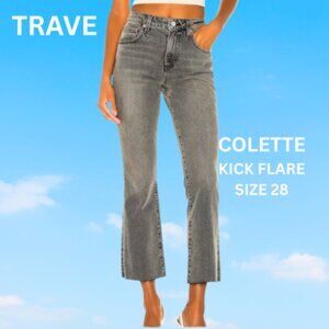 Trave Colette Kick Flare Jeans - Gray